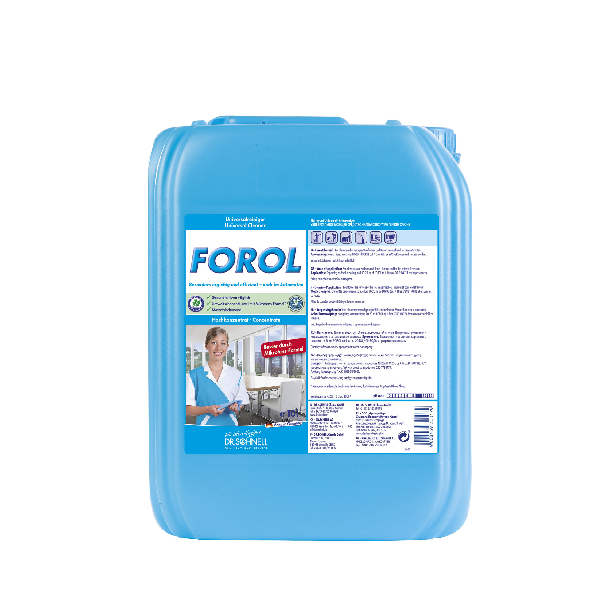 Forol Fruit Universalreiniger - 10 Liter Kanister